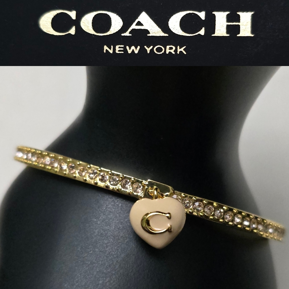 Coach Signature C Charm Bangle
